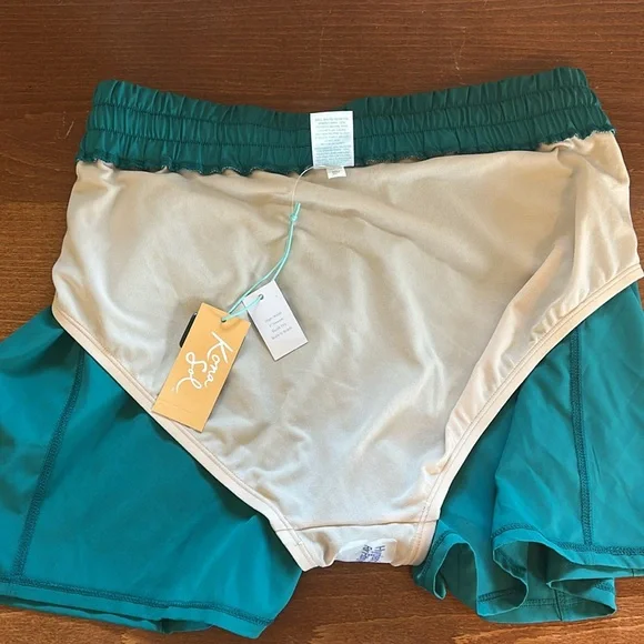 Kona Sol Green Swim Shorts L - Picture 8 of 8